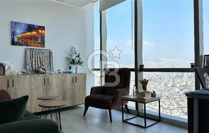 Folkart Towers'da Kiralık Eşyasız 179m2 Şehir Manzaralı Ofis