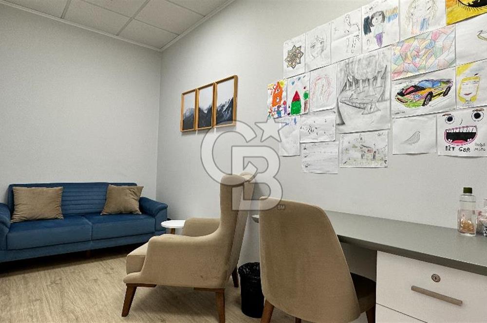 Folkart Towers'da Kiralık Eşyasız 179m2 Şehir Manzaralı Ofis
