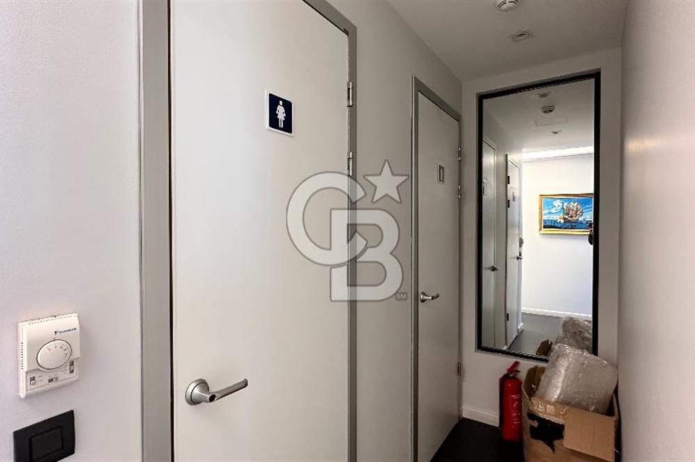 Folkart Towers'da Kiralık Eşyasız 179m2 Şehir Manzaralı Ofis