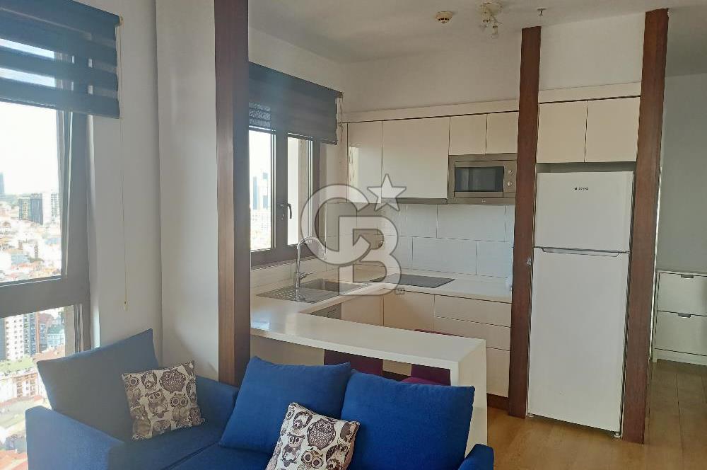 İstanbul'un Merkezinde Kiralık 1+1 Eşyalı Rezidans Daire