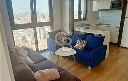 İstanbul'un Merkezinde Kiralık 1+1 Eşyalı Rezidans Daire