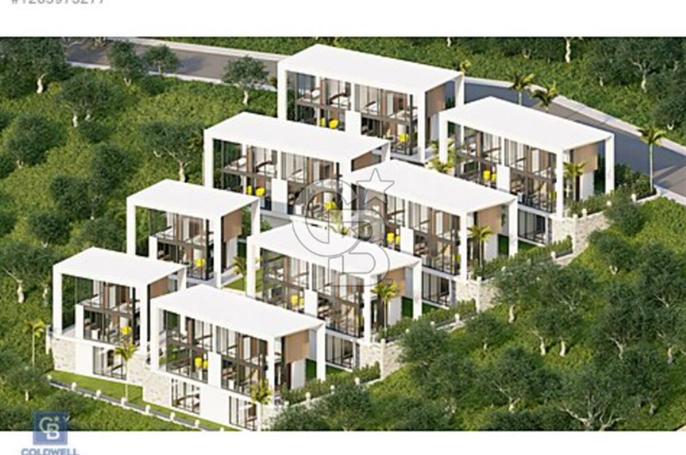 KARABURUN SAİP'DE TERASLI VE BAHÇELİ 3+1 TRİPLEKS VİLLALAR