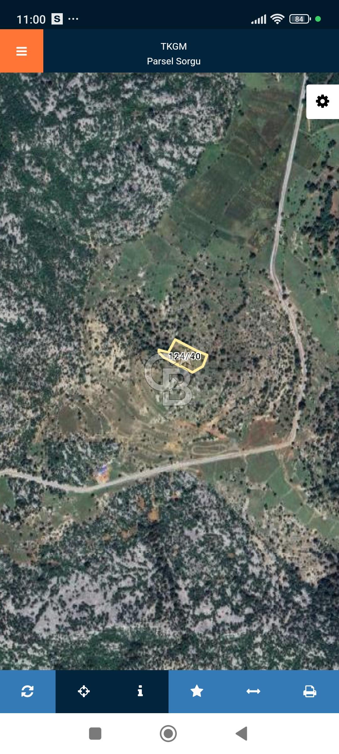 Dikmen'de satılık 3918m2 tarla