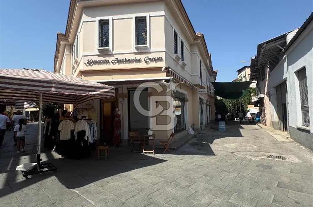 İZMİR, KEMERALTI, ANTİKACILAR ÇARŞISI'NDA 22 M2 KİRALIK DÜKKAN