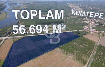 ÇARŞAMBA, KUMTEPE MAHALLESİ, KÖPRÜBAŞINDA 18,2 DÖNÜM TARLA