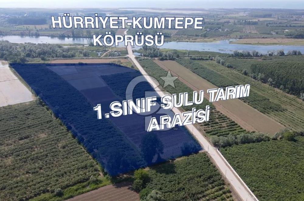 ÇARŞAMBA, KUMTEPE MAHALLESİ, KÖPRÜBAŞINDA 18,2 DÖNÜM TARLA