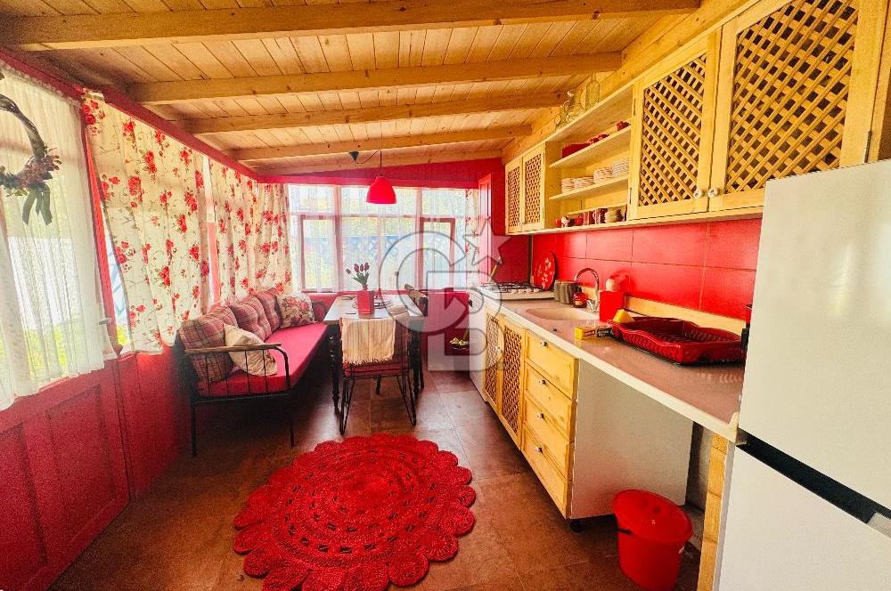 Foça Ilıpınar'da Eşyalı Kiralık 1+1 Müstakil Ev