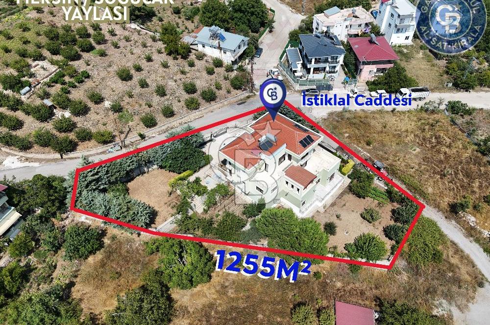 Mersin Toroslar Soğucak İstiklal Cad. Satılık 1255M² Arsa ve Villa