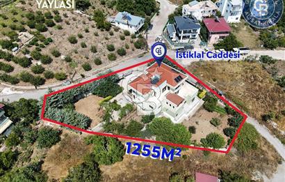 Mersin Toroslar Soğucak İstiklal Cad. Satılık 1255M² Arsa ve Villa