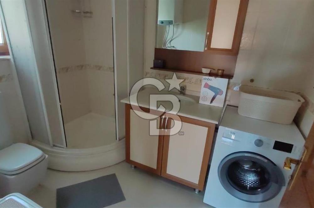 ÇEŞME ALAÇATI'DA HAVUZLU FUL EŞYALI 3+1 KİRALIK TAŞ VİLLA