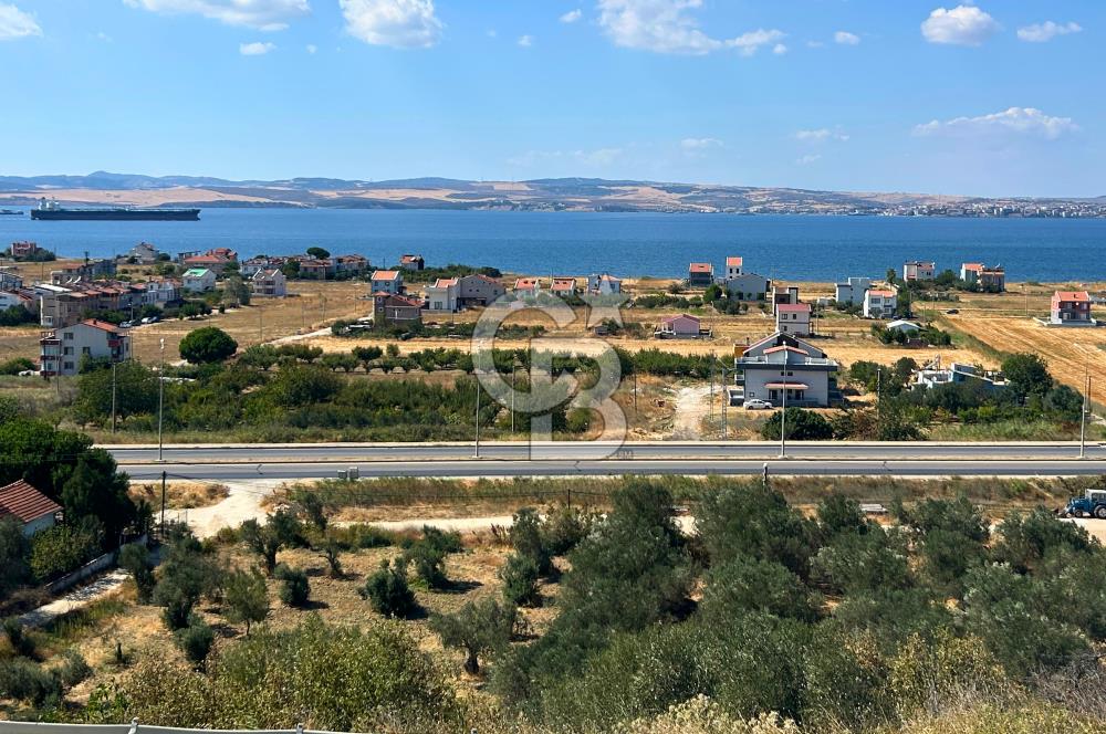 Lapseki Çardak'ta Boğaz ve Köprü Manzaralı Kiralık Bahçeli Villa