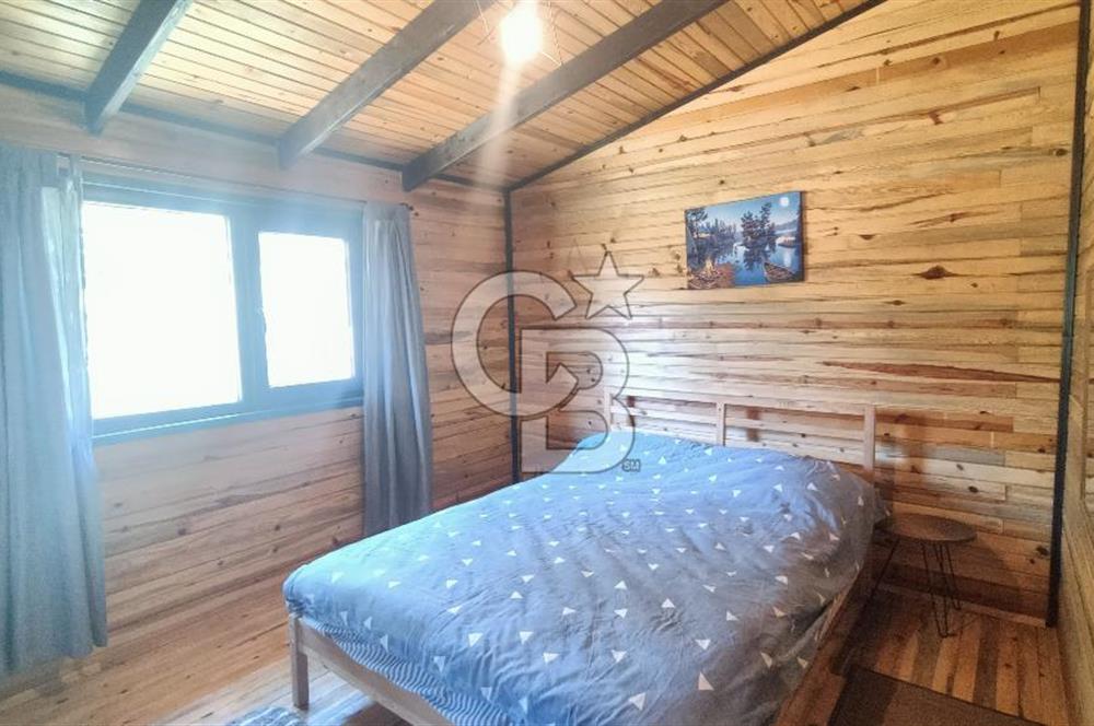 Bornova Yakaköy Satılık Tarla ve 2+1 Ağaç Ev 