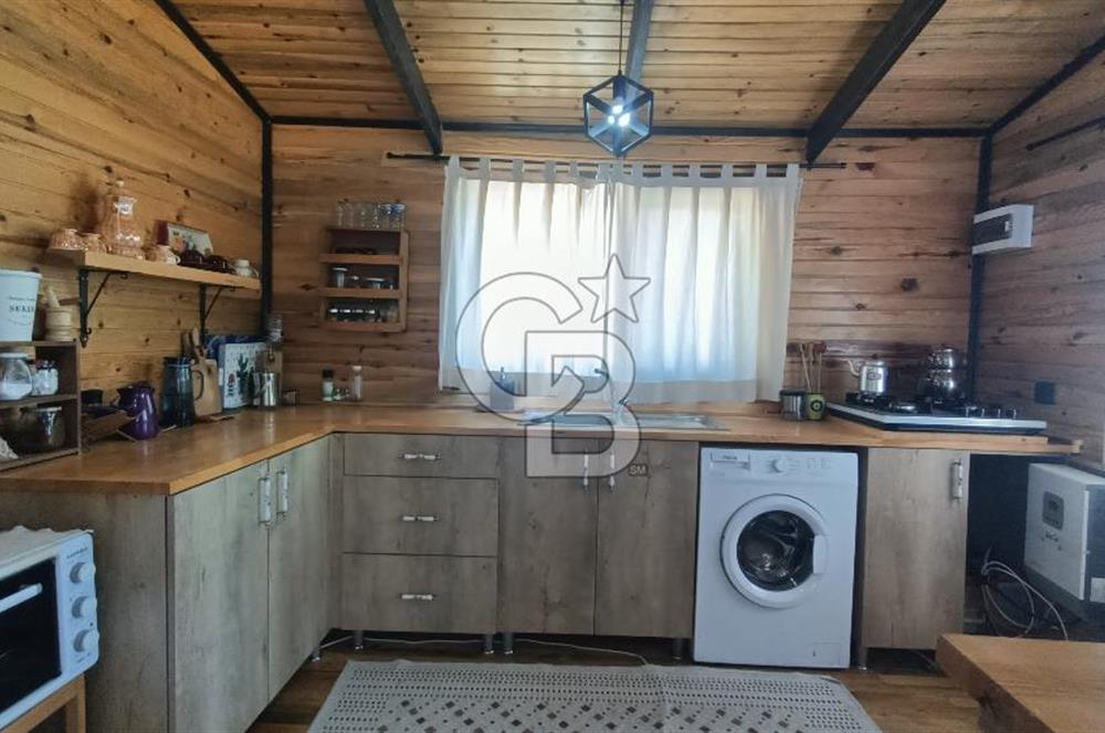 Bornova Yakaköy Satılık Tarla ve 2+1 Ağaç Ev 