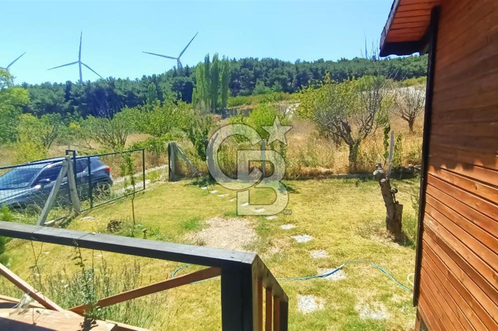 Bornova Yakaköy Satılık Tarla ve 2+1 Ağaç Ev 
