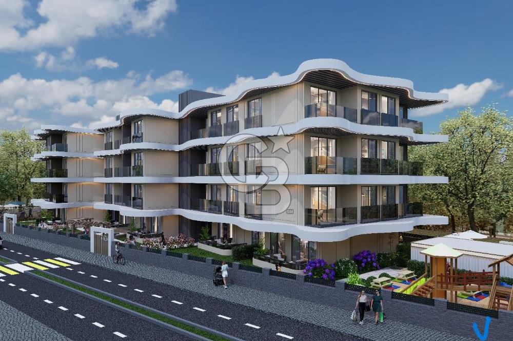 Didim Akyeniköy'de Kadınlara Öz. Havuzlu Proj. satılık 2+1 daire