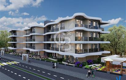 Didim Akyeniköy'de Kadınlara Öz. Havuzlu Proj. satılık 1+1 daire