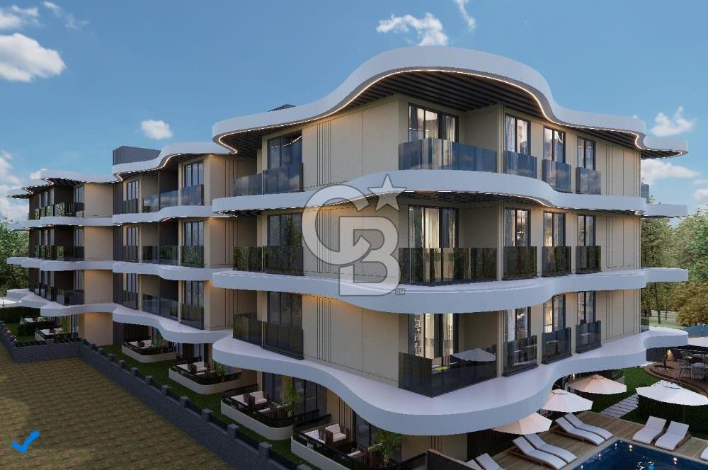 Didim Akyeniköy'de Kadınlara Öz. Havuzlu Proj. satılık 1+1 daire