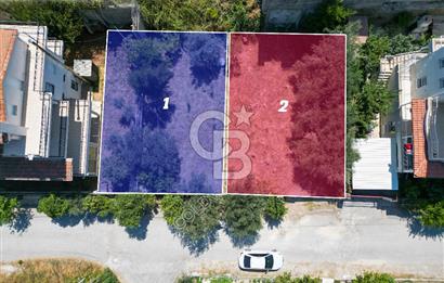 KUŞADASI MERKEZDE DENİZ MANZARALI SATILIK VİLLA İMARLI ARSA