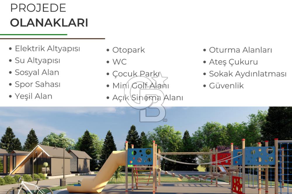 İzmir Bergama Kozak Yaylası'nda 200 m² BahçeTiny House-Karavan
