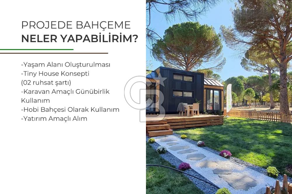 İzmir Bergama Kozak Yaylası'nda 200 m² BahçeTiny House-Karavan