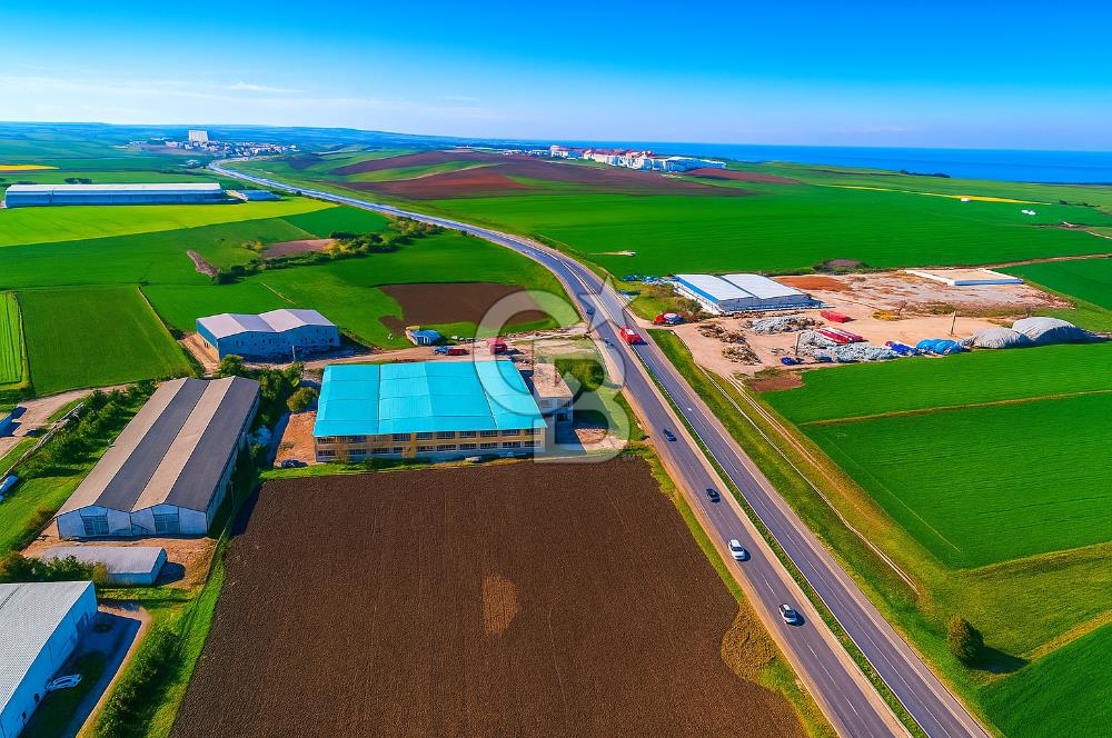 Çatalca Gümrük Yoluna Cephe 7.273 m² Kiralık Arsa Lojistik/Depo