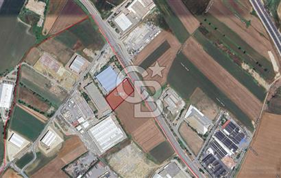 Çatalca Gümrük Yoluna Cephe 7.273 m² Kiralık Arsa Lojistik/Depo