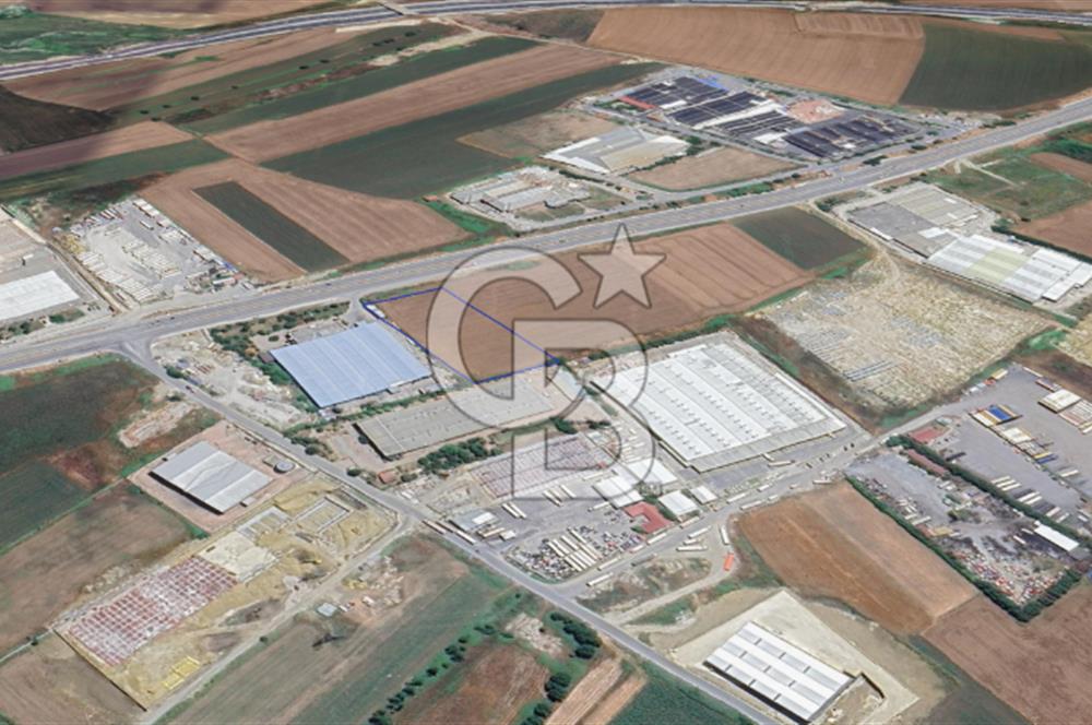 Çatalca Gümrük Yoluna Cephe 7.273 m² Kiralık Arsa Lojistik/Depo