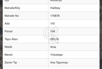 CB CLASS MUDANYA SATILIK VILLA IMARLI ARSA 316 M2