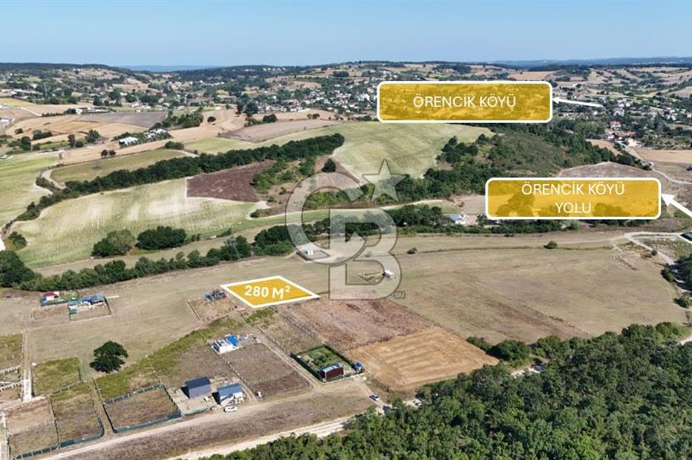 Çatalca başakköy'de uygun fiyata 280 M2 çaplı arsa
