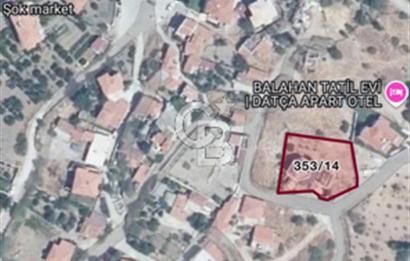 Datça Kızlan'da deniz manzaralı 952 m2 arsa içinde Satılık müstakil ev