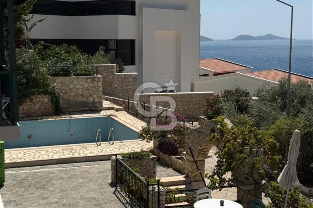 CB Giz'den Kalkan Kalamar'da 1+1 deniz manzaralı daire