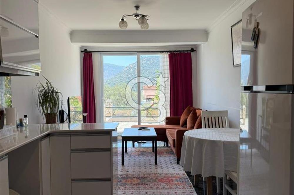 CB Giz'den Kalkan Kalamar'da 1+1 deniz manzaralı daire