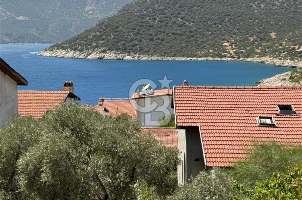 CB Giz'den Kalkan Kalamar'da 1+1 deniz manzaralı daire