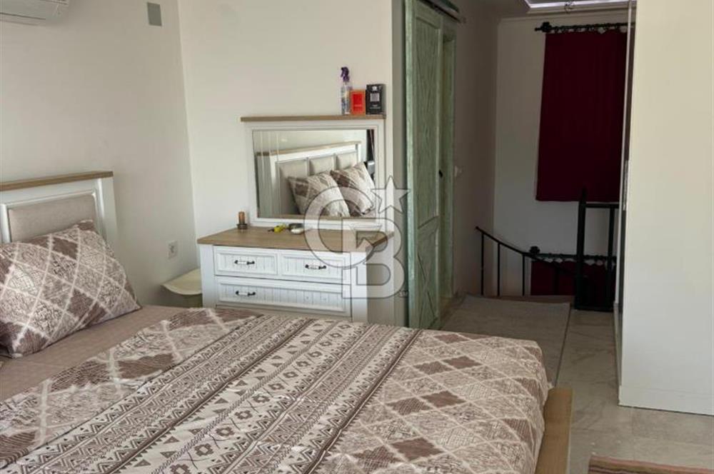 CB Giz'den Kalkan Kalamar'da 1+1 deniz manzaralı daire