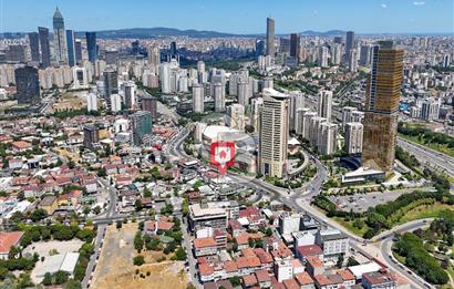 ATAŞEHİR BARBAROS MAH. HALK CADDESİ'nde SATILIK BİNA 2470 m2