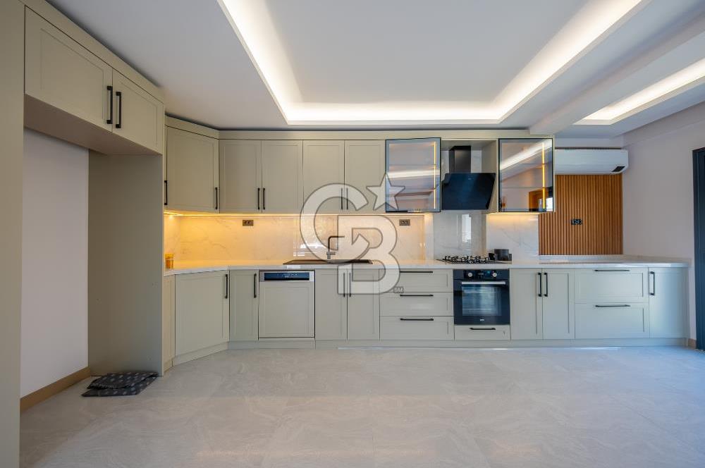 ÇEŞMEALTI DENİZLİ MAHALLESİ’NDE LÜKS DETAYLARLA DONATILMIŞ 4+1 MÜSTAKİL VİLLA