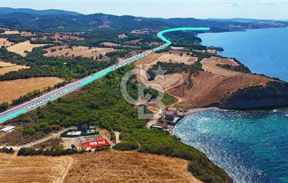 Lapseki Gürecide Boğaz Manzaralı Yatırımlık Tarla 188 m²