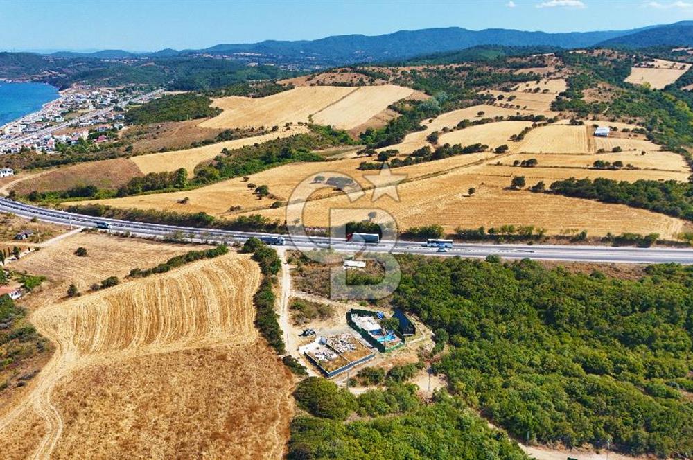 Lapseki Gürecide Boğaz Manzaralı Yatırımlık Tarla 188 m²