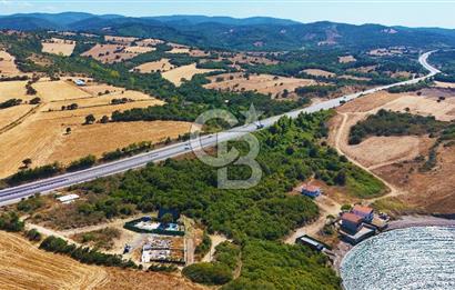Lapseki Gürecide Boğaz Manzaralı Yatırımlık Tarla 188 m²