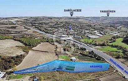 ÇATALCA KIZILCAALİDE 11.201 m² HAVALİMANI YOLU CEPHELİ ARSA