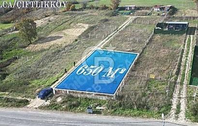 ÇATALCA ÇİFTLİKKÖY SATILIK 650m² ARSA
