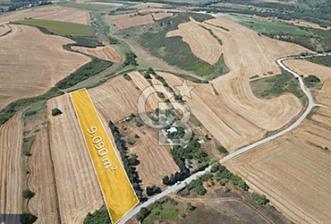 Dursunköy 'de THY Projesi Yanı, 9090 m² Göl Manzaralı Arazi