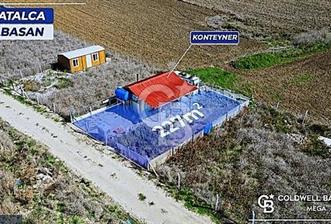 ÇATALCA ELBASAN MAH 154m² ARSA İÇİNDE 60 m² KONTEYNER