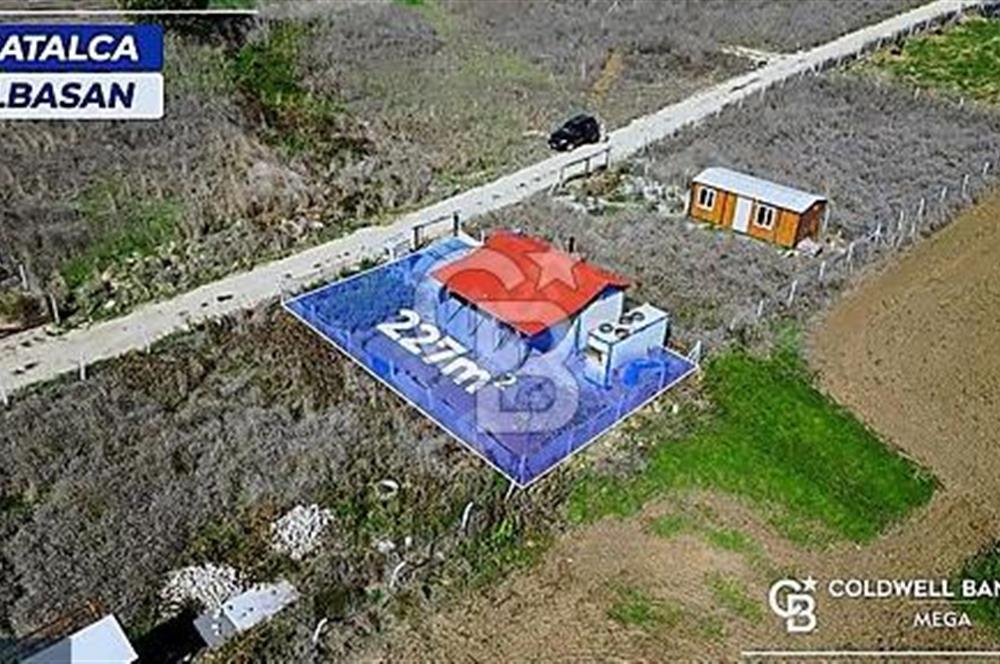 ÇATALCA ELBASAN MAH 154m² ARSA İÇİNDE 60 m² KONTEYNER