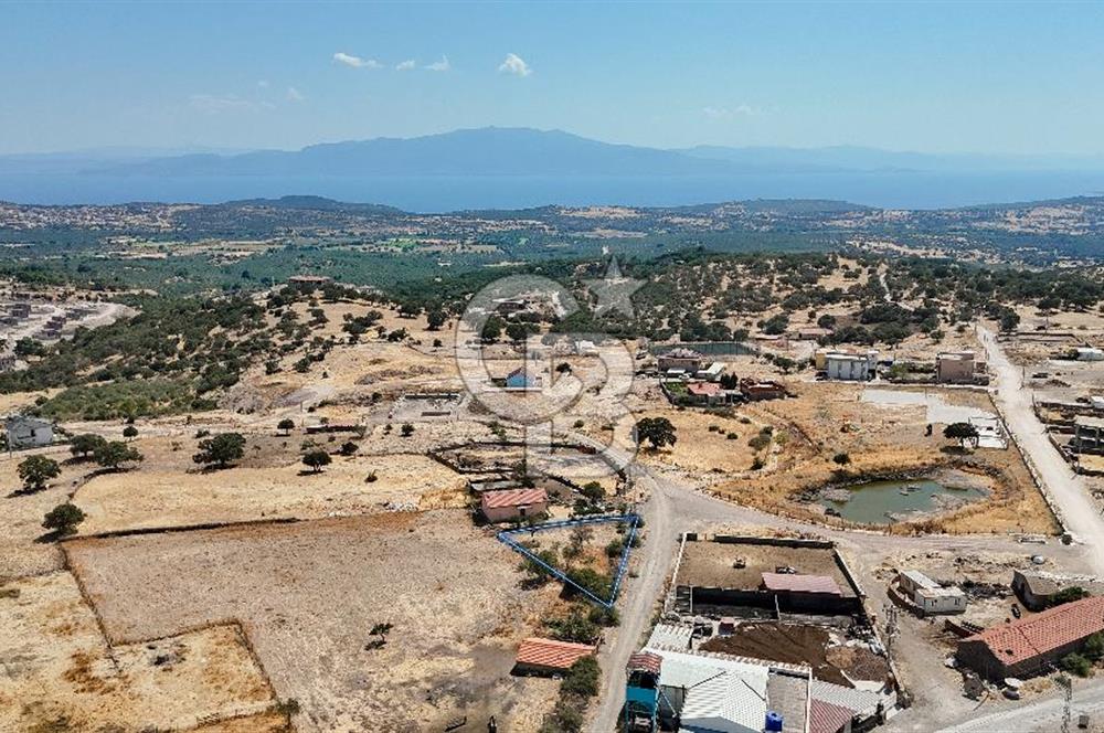 ÇANAKKALE AYVACIK PAŞAKÖY MİDİLLİ MANZARALI İMARLI SATILIK ARSA