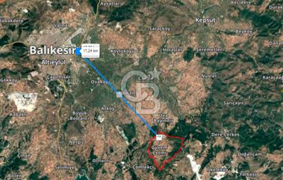 BALIKESİR BİGADİÇTE ÜNİVERSİTE DİBİ 17.990 M2 SATILIK TARLA