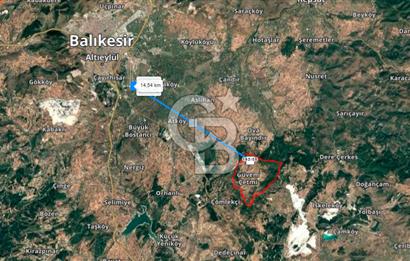 BALIKESİR BİGADİÇTE ÜNİVERSİTE DİBİ 17.990 M2 SATILIK TARLA