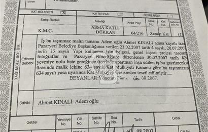 CB ELEGANCE'DEN BİLECİK-PAZARYERİ KİRALIK İŞYERİ