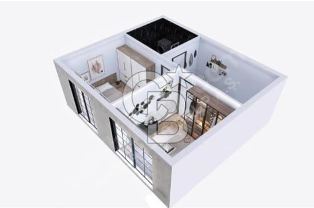 SIFIR SATILIK 2+1 LOFT DAİRE