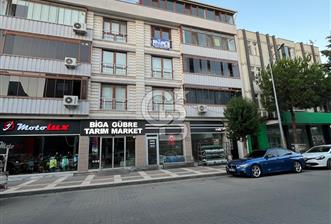 Biga İnönü caddesi 5 + 1 apartman dubleks kiralık